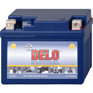 Delo Gelbatteri, Påfyldt