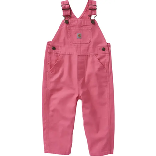 Carhartt Girls BiM -overalls (foret og uforet) Carhartt Pink Lemonade 3 m?neder