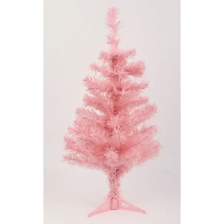 Kunstigt Juletræ m. Plastfod 60 cm. - Regnbue