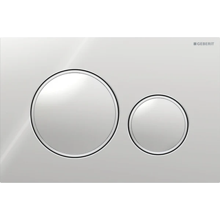 Geberit Betjeningsplade geberit sigma 20 krom matkrom krom