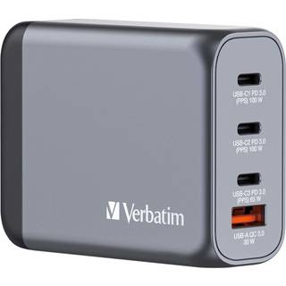 Verbatim 100W 4-Port GaN Wall Charger