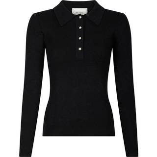 Neo Noir - Panama Knit Blouse - Black