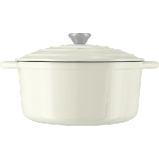 Nordwik Nordwik støbejernsgryde rund 5 l Creme
