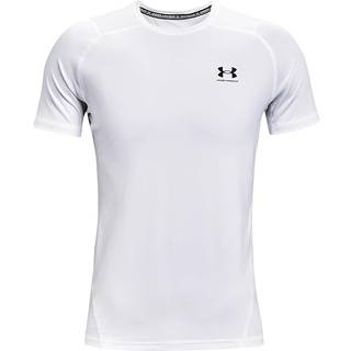 T-shirt Under UA HG Armour Fitted SS TEE 1361683-100 Størrelse XL