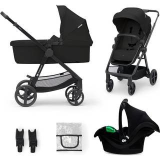 Kinderkraft 3-i-1 NEWLY Kombivogn Travelsystem, Moonlight Grey
