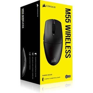 Corsair M55 Trådløs Gaming Mus - Sort
