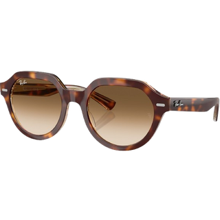 Ray - Ban Unisex RB4399 GINA 141451 Solbriller Acetat Skildpadde Brun Firkantet Normal Skygge