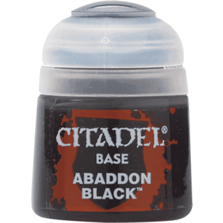 Games Citadel Paint Base - Abaddon Black 12ml
