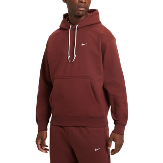 Nike Solo Swoosh Hoodie Brown