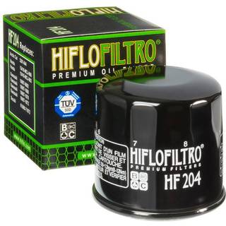 HF-204 HiFlo Oliefilter motorcykel mc roadracer