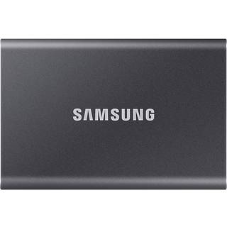 Samsung SSD T7, USB-C external hard disk 1 TB Titanium gray