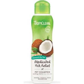 TropiClean Medicineret Havregrynshampoo - 355 ml