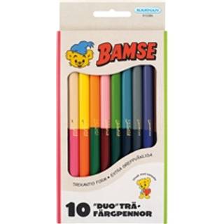 Kärnan Bamse 2-i-1 Farveblyanter