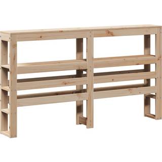 sengeramme uden madras 120x200 cm massivt fyrretræ
