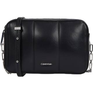 Quilted Crossbody Bag - Black - One Size