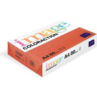 Image Coloraction kulørt kopipapir A4 80g ZR09 Brick Red London