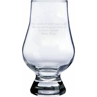 Glencairn Mark Twain Citat Whisky Glass