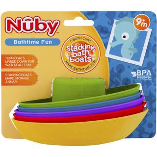 Nuby 5-pakke stabling af badebåde