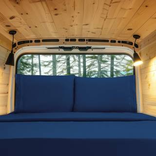 Elegant komfort Luksus 1500 Premium Hotel Quality Microfiber 4 -Piece Sheet Set - Wrinkle Resistent All Around Elastic Fitted Sheet Deep Pocket O