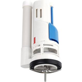 2 tommer toiletskylleventiler Toiletreparation Kit Dual Flush Valve Udskiftning Fit til ét stykke toilet Top Push -knappeventil (8 """" Højde)