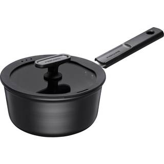 Fiskars Hard Face kasserolle sort med låg 1.8 liter