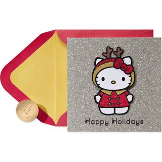 Papyrus Hello Kitty Christmas Card (?nsker til den lystige jul nogensinde)