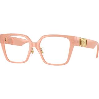 Versace Kvinde VE3371D 5497 Optiske stel Injiceret Rosa Transparent Firkantet Normal