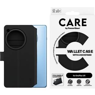 CARE by PanzerGlass OnePlus 12R Feature Wallet Case m. Ståfunktion - Sort