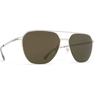 Mykita Amos 051 60 Solbriller Mænd Silver - Shiny Silver - 60mm
