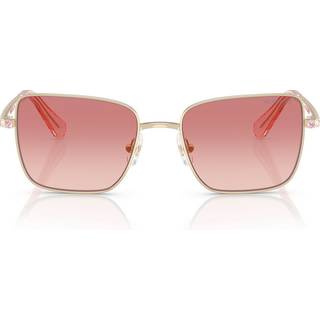 Swarovski Kvinde SK7015 4013A5 Solbriller Metal Guld Rosa Rund Normal Skygge