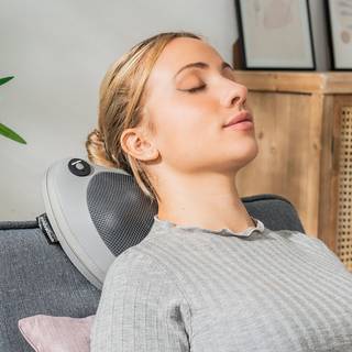 Kompakt, genopladeligt shiatsu-massageapparat - InnovaGoods