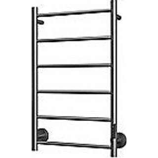 TVS håndklædetørrer plus 6 el gun metal (pvd), 800 x 500 mm, med timer