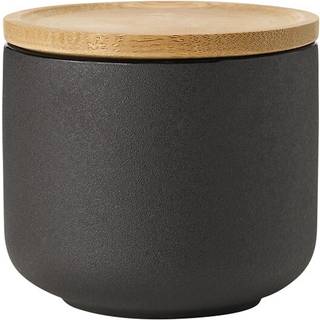 Stelton Theo kop med coaster - 0,2 L - sort