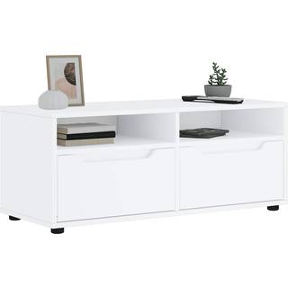 tV-bord VISNES 100x40x38 cm konstrueret træ hvid