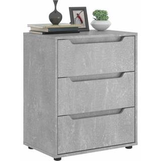 Skænk Visnes 60X40X73 Cm Konstrueret Træ - Betongrå