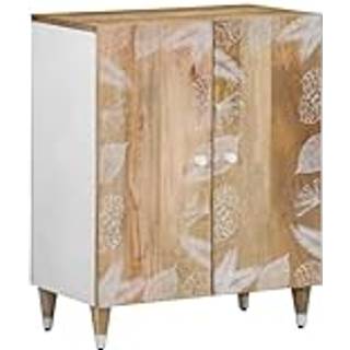 Skænk 60X33,5X75 Cm Massivt Mangotræ