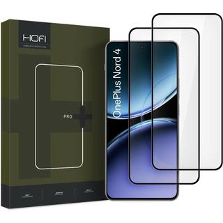 OnePlus Nord 4 Hofi Premium Pro+ Skærmbeskyttelse Hærdet Glas - 9H - 2 Stk. - Sort Kant