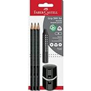 Faber-Castell - Grip sæt 3-i-1 sort