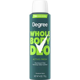 Grad mænd hele kroppen deodorant spray til mænd aktiv frisk duft aluminium gratis 72 timer lugt beskyttelse 4 oz