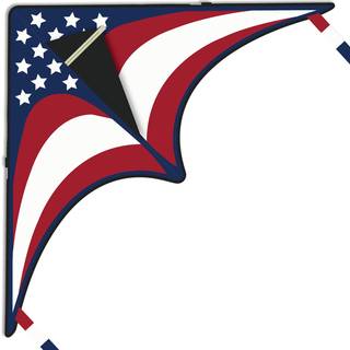 Motiloo Delta Kite til b?rn voksne let at flyve amerikansk flag drage bedste drage til begyndere