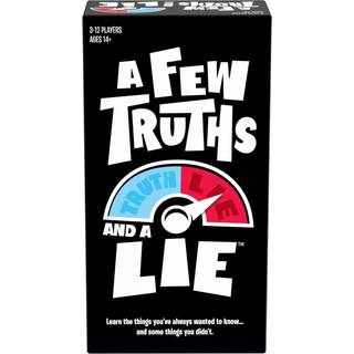 Goliat några sanningar och ett lögnspel | Party Game | Ice-Breaker Game | 3-12 spelare | Åldrarna 14 svart