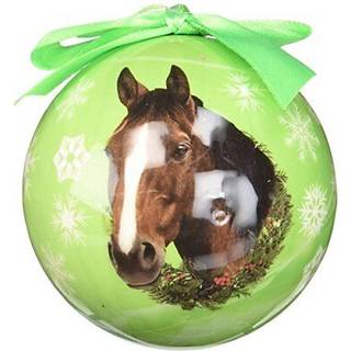 Hest julepynt Shatter Proof Ball