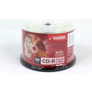 IMATION 66000083262 52X CD-R 700 MB 80 MIN 50 PACK SPINDLE