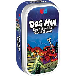 University Games Dog Man Supa Buddies Card Game Baseret p? Dog Man Books -serien for 2 til 4 spillere i alderen 5 ?r og opefter