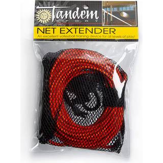 Tandem Sport Net Extender Volleyball Training Tool - h?ver nettoh?jde til servering af blokering og rammer ?velser - holdbar elastisk volleyballu