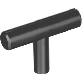 Amerock Bar trækker 1-15/16 tommer (49 mm) Længde Matte Black Cabinet Knob BP19009MB