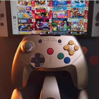 Retro Fighters Brawler64 Bluetooth NSO Edition - Gold - Wireless Controller - Nintendo Switch