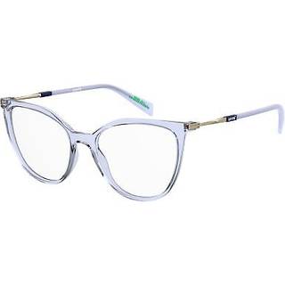 Levi&#39;s LV 1076 PJP 53 Briller Kvinder Blue - Transparent Pastel Blue - 53mm
