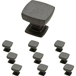 Franklin Brass Parow Cabinet Knob Soft Iron 1-1/8 in (29 mm) skuffe Knob 10 Pack P29542K-Si-B