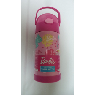 THERMOS FUNTAINER Vandflaske med halm - 12 ounce Barbie - Børn rustfrit stål vakuum isoleret vandflaske med låg